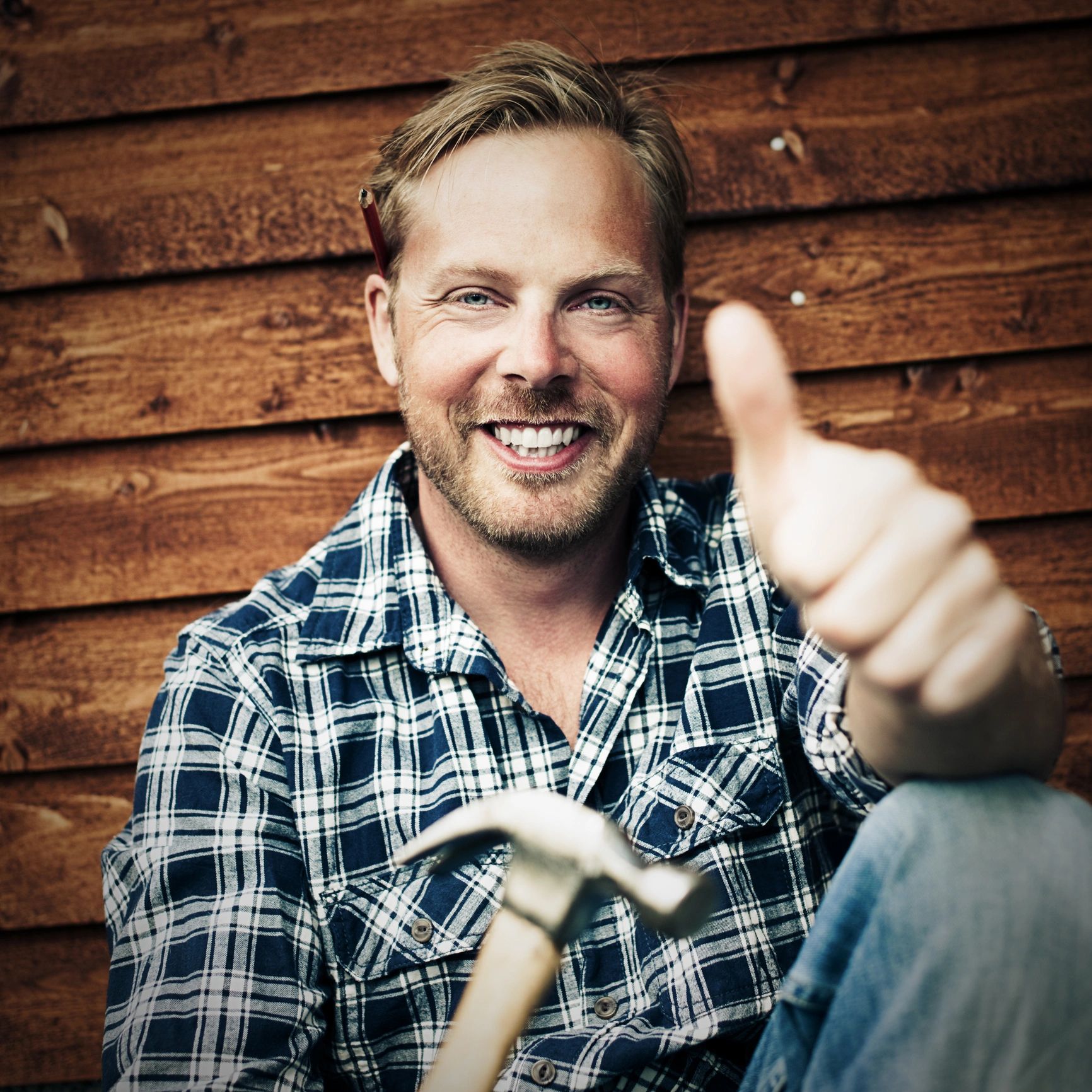 Customer portrait for testimonial