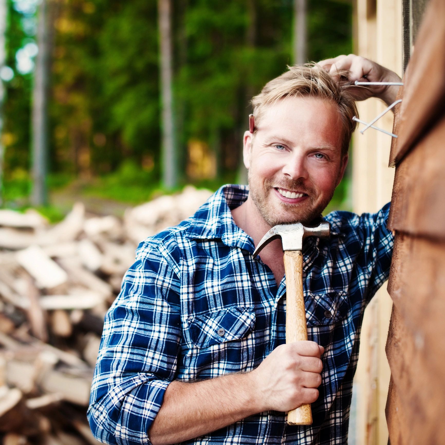 Customer portrait for testimonial